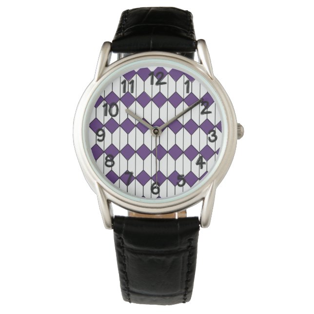Reloj De Pulsera Diamantes y exageraciones Art Deco (Anverso)