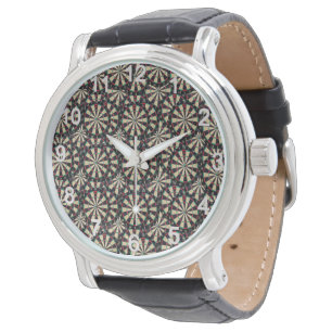 Reloj De Pulsera Dianas: Tableros de dardos Dianas apiladas