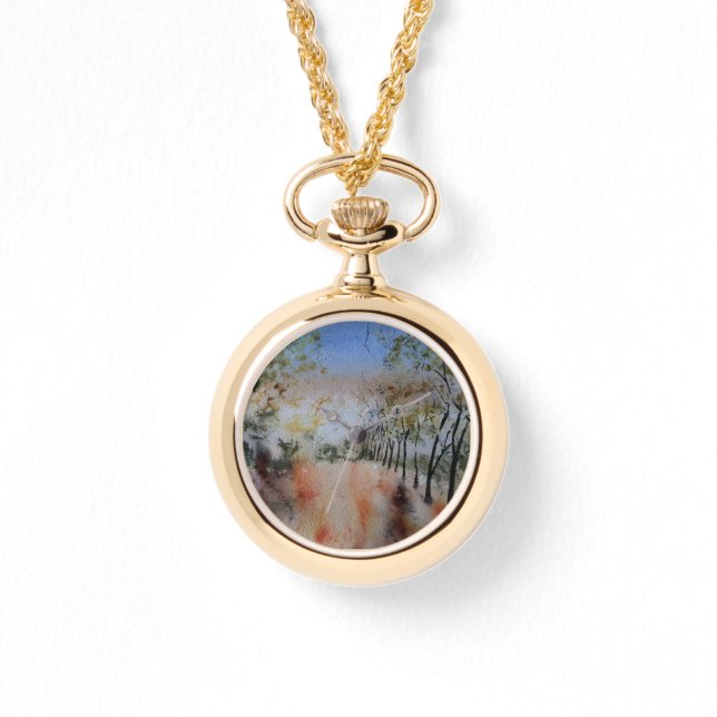 Reloj De Pulsera Días de Otoño    (Anverso)
