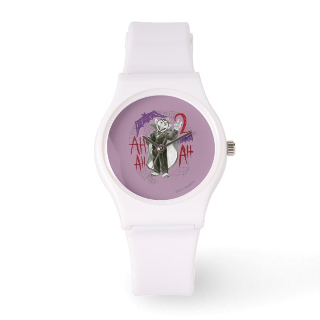 Reloj De Pulsera Dibujo de esbozo de Count von Count B&W (Anverso)