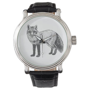 Reloj De Pulsera Dibujo de Fox