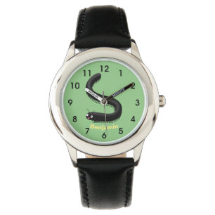 Reloj De Pulsera Dibujo de milpiés lindo estilo caricatura