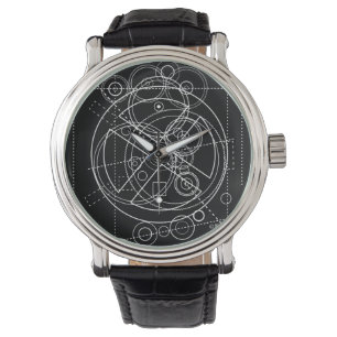 Reloj De Pulsera Dibujo del Mecanismo Antikitetario