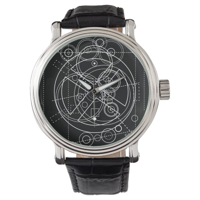 Reloj De Pulsera Dibujo del Mecanismo Antikitetario (Anverso)