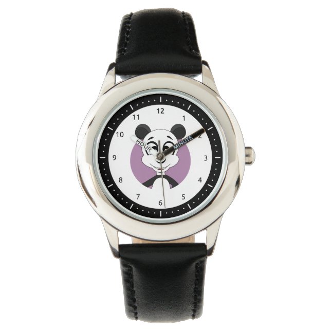 Reloj De Pulsera Dibujos animados de panda para ver (Anverso)