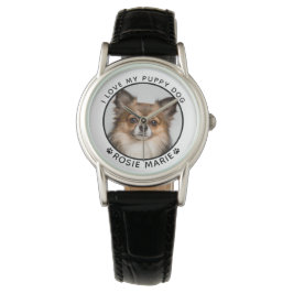 Reloj De Pulsera Dibujos personalizados con fotos de perros
