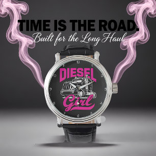 Reloj De Pulsera Diesel Girl: Camionaje con Poder