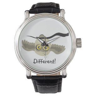 Reloj De Pulsera ¡Diferente! ~wristwatch al revés del búho