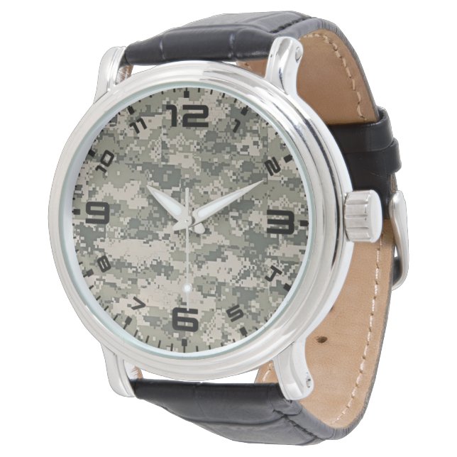 Reloj De Pulsera Digi Camouflage Watch (Angular)