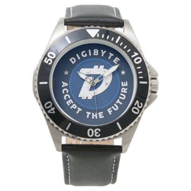 Reloj De Pulsera Digibyte the Future está aquí (Anverso)
