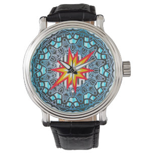 Reloj De Pulsera dimensiones de cuero de la correa de aleación faci