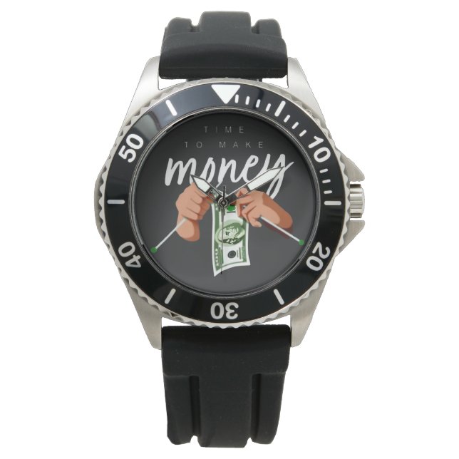 Reloj De Pulsera dinero genial (Anverso)