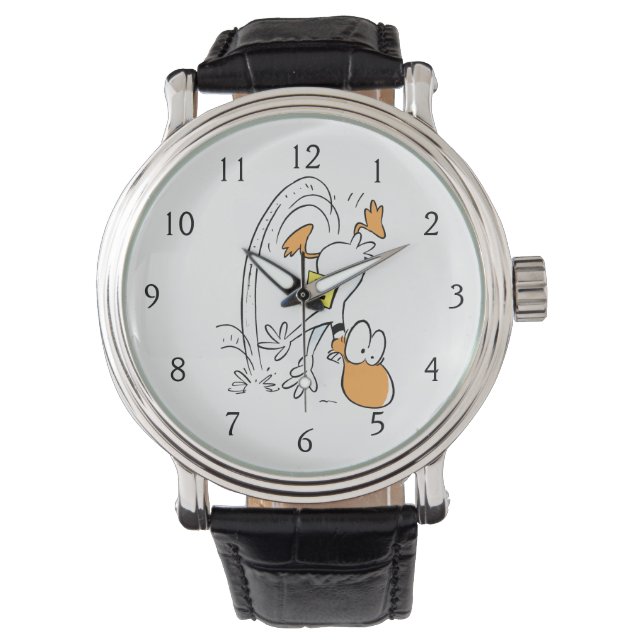 Reloj De Pulsera Ding Duck Crash (Anverso)