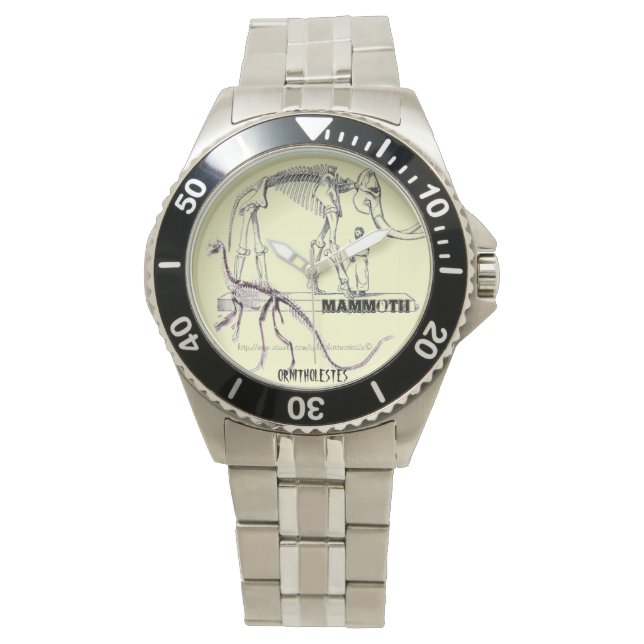 RELOJ DE PULSERA "DINO-TIME" (Anverso)