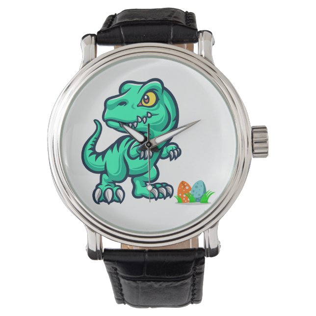 Reloj De Pulsera dinosaurio (Anverso)
