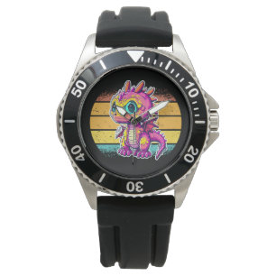 Reloj De Pulsera Dinosaurio bebé adorable   Alegría Jurásica