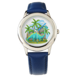 Reloj De Pulsera Dinosaurio de Cuello Largo