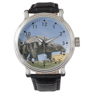 Reloj De Pulsera Dinosaurio - Dinosaurio anquilosófico en Sucre Bol