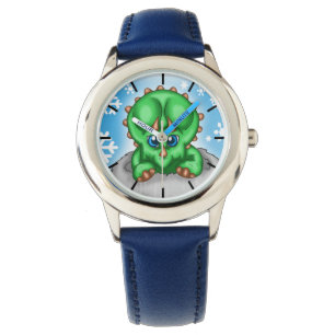 Reloj De Pulsera Dinosaurio navidad