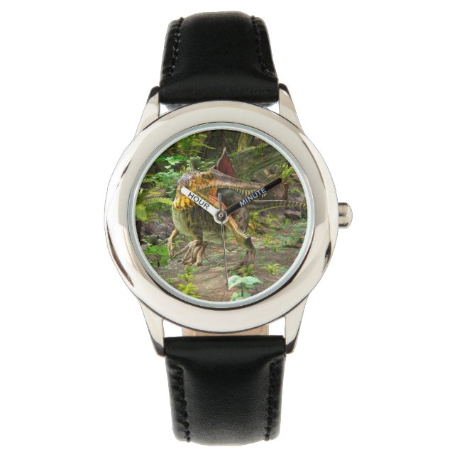 Reloj De Pulsera Dinosaurio Spinosaurus (Anverso)