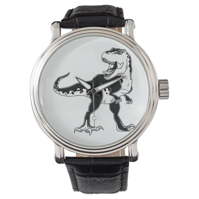 Reloj De Pulsera Dinosaurio tirannosaurio (Anverso)