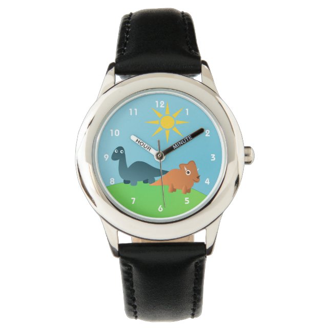 Reloj De Pulsera Dinosaurios (Anverso)