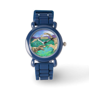 Reloj De Pulsera dinosaurios personalizados 