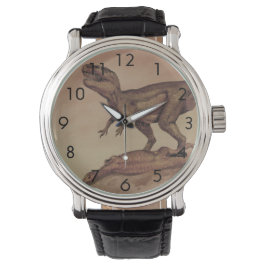Reloj De Pulsera Dinosaurios vintage, Carnivore Giganotosaurus