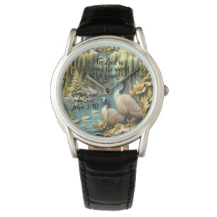 Reloj De Pulsera Dios amó tanto al mundo