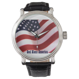 Reloj De Pulsera Dios bendiga a Estados Unidos