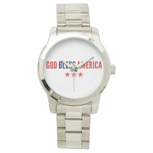 Reloj De Pulsera Dios bendiga a Estados Unidos