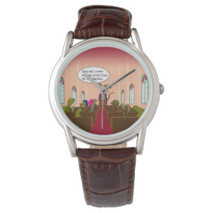 Reloj De Pulsera Dios nunca nos da más de lo que podemos manejar