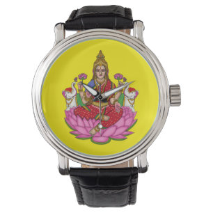 Reloj De Pulsera Diosa Lakshmi