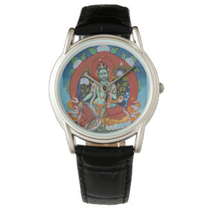 Reloj De Pulsera Diosa Tara Verde de la Compasión Budista