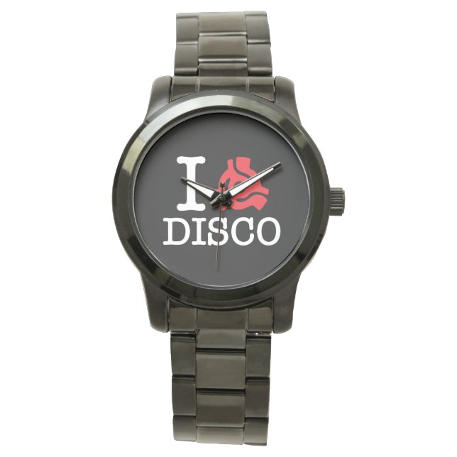 Reloj De Pulsera Disco adaptador I 45 (Anverso)