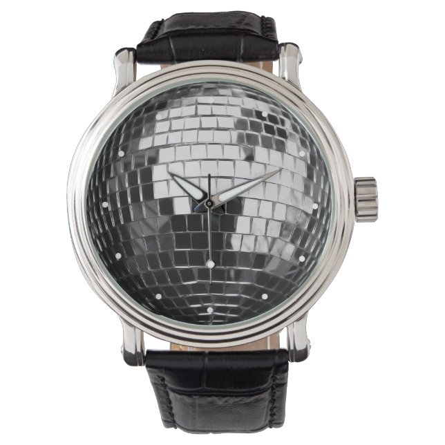 Reloj De Pulsera Disco Ball Retro Fiesta Watch (Anverso)
