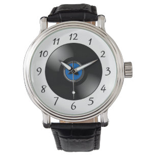 Reloj De Pulsera Disco de vinilo