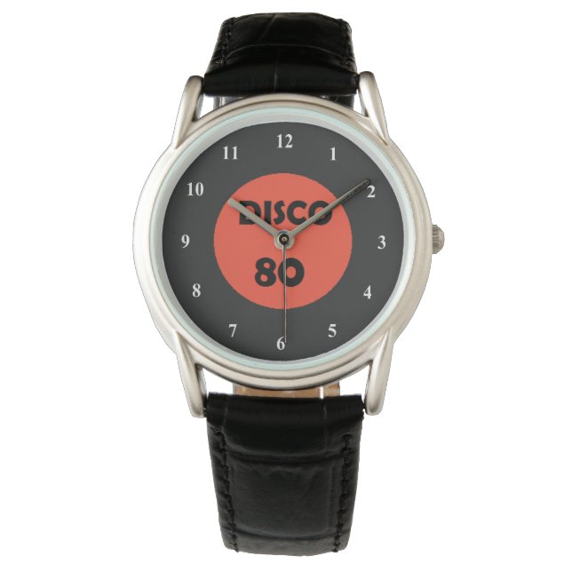 Reloj De Pulsera Disco retro Music Dance Watch (Anverso)