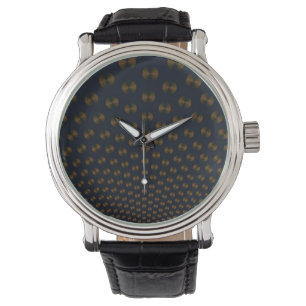 Reloj De Pulsera Discos de oro en azul