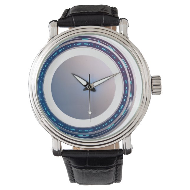 Reloj De Pulsera Diseñador 3D blanco (Anverso)