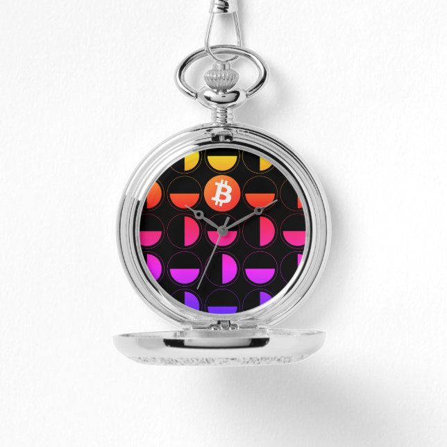 Reloj De Pulsera Diseñador de bitcoin (Anverso)