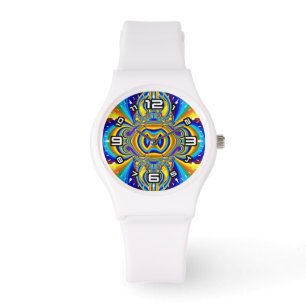 Reloj De Pulsera Diseño abstracto colorido