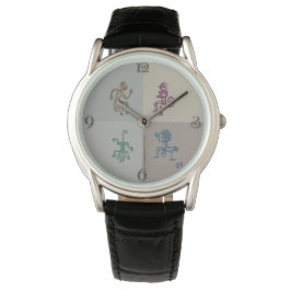 Reloj De Pulsera Diseño astro-tribal primitivo y empantanado