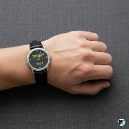 Reloj De Pulsera Diseño clásico Vintage Trump 2025