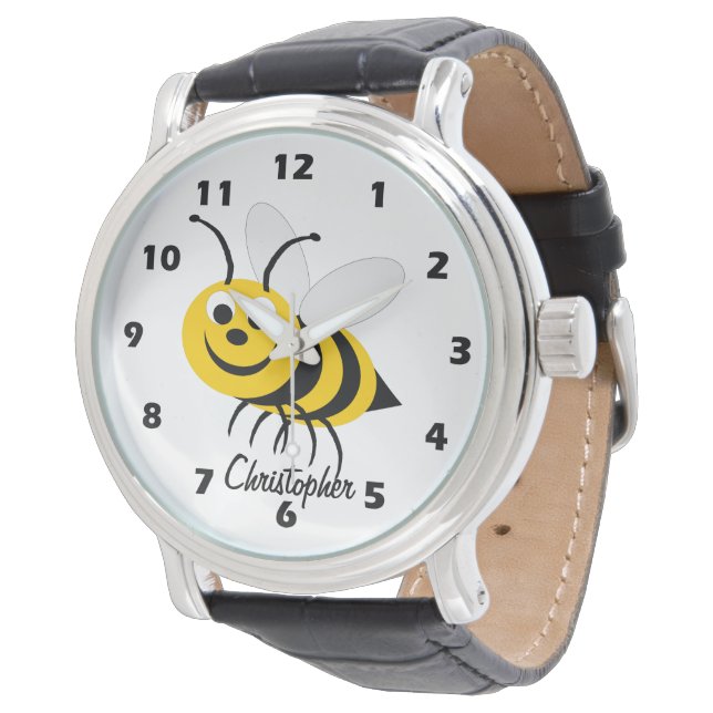 Reloj De Pulsera Diseño de Abeja Personalizado (Angular)