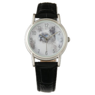 Reloj De Pulsera Diseño de acuarela persa para mujeres