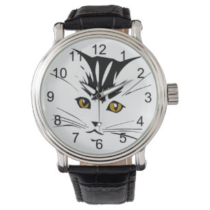 Reloj De Pulsera Diseño de arte de gato