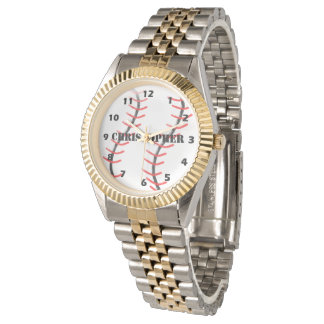 Reloj De Pulsera Diseño de béisbol personalizado