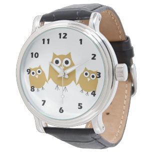 Reloj De Pulsera Diseño de búhos
