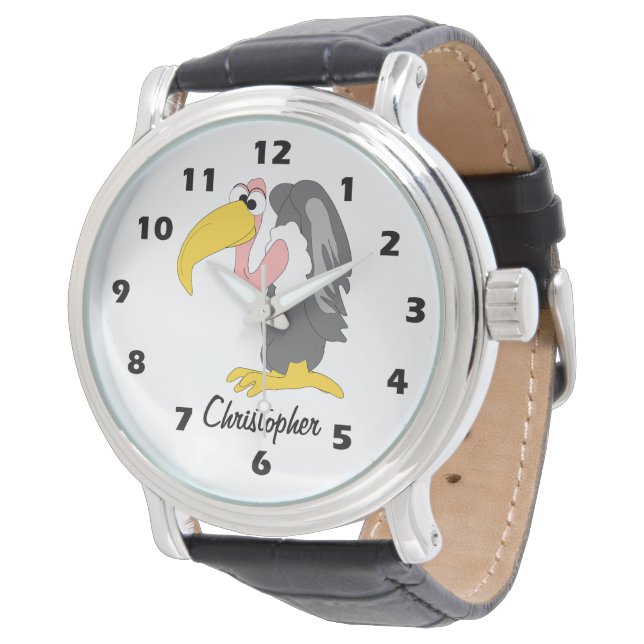 Reloj De Pulsera Diseño de Buitre Personalizado (Angular)